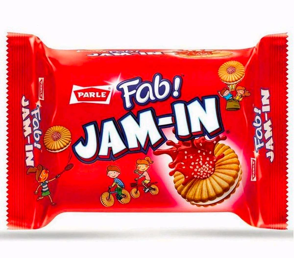Parle Fab Jam-In Cream Biscuits 150 g