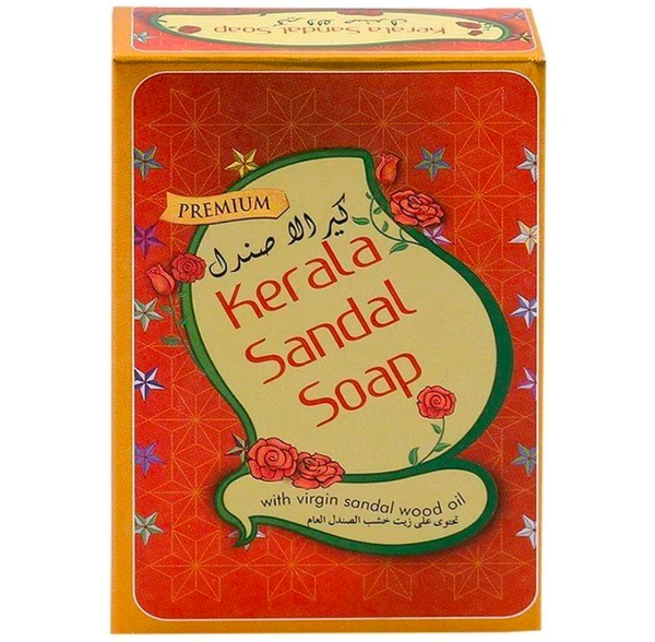 Kerala Sandal Premium Soap with Virgin Sandalwood Oil 75 g