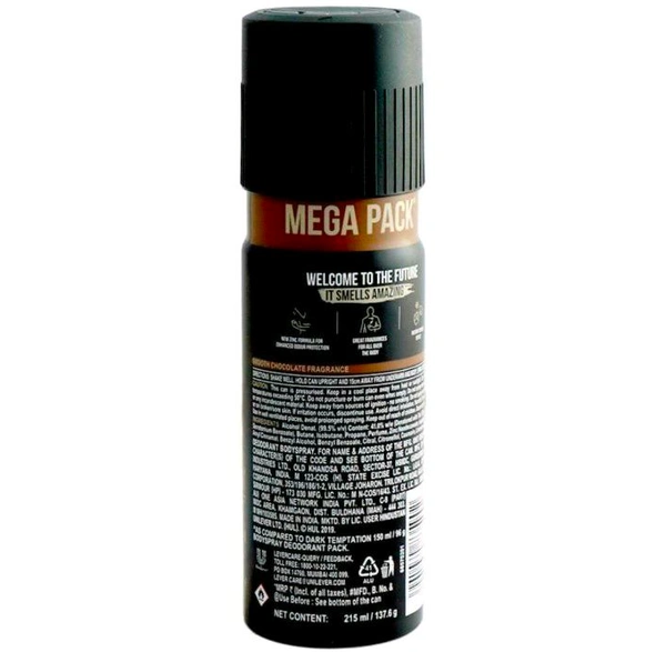 Axe Dark Temptation Bodyspray Deodorant 215 ml
