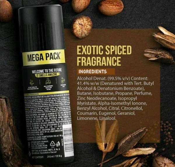 Axe Gold Temptation Bodyspray Deodorant 215 ml