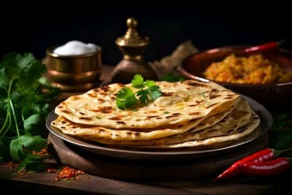 Chapati 2 Piece With Curry 