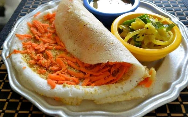 Millet Carrot Dosa