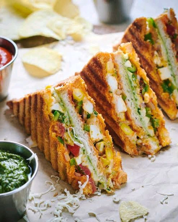 Veg Mexican Tandoori Sandwich