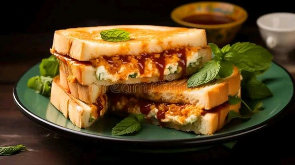 Veg Paneer Tikka Sandwich