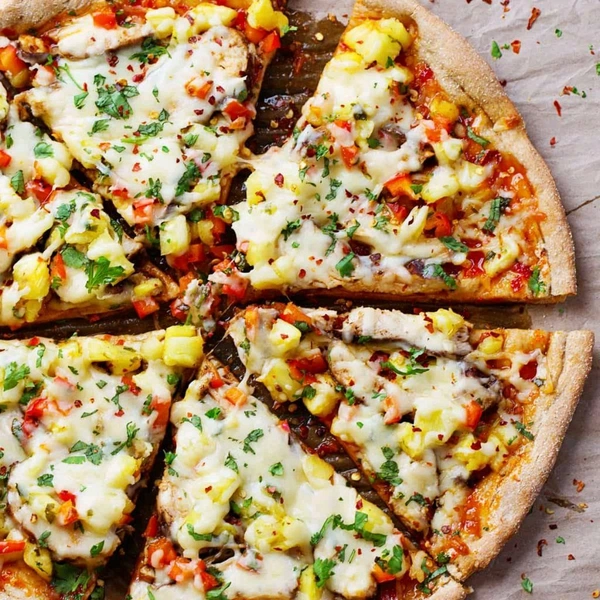 Chili Chicken Pizza