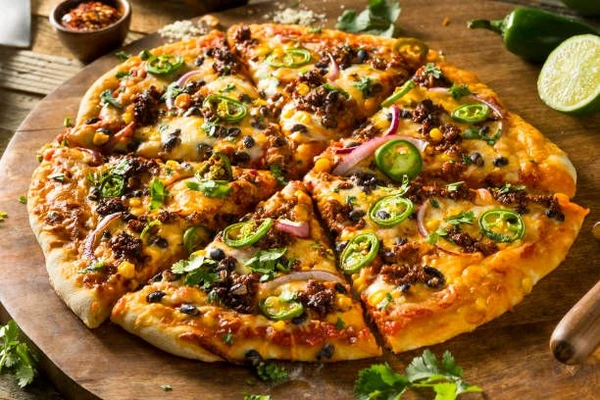 Chicken Mexican Pizza