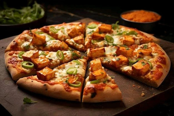 Veg Paneer & Tandoori Pizza