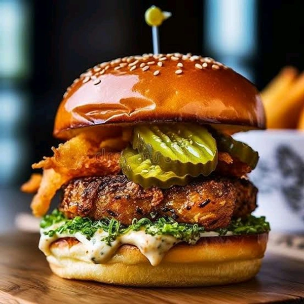 Chicken Jumbo Cheese Burger
