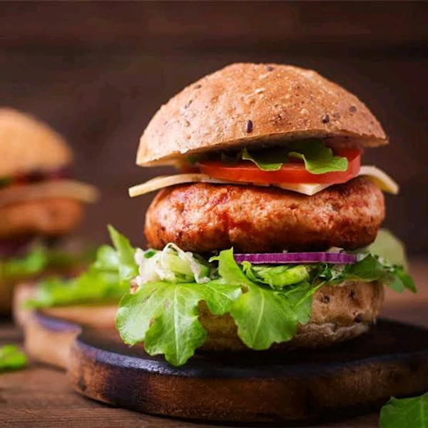 Chicken Tandoori Cheese Burger