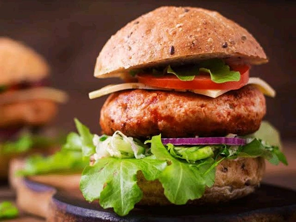 Veg Mexican Tandoori Burger