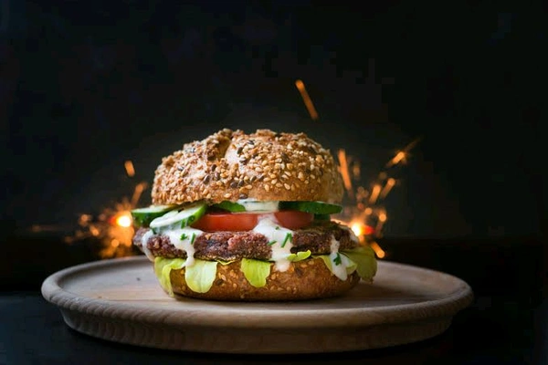 Veg BBQueen Burger