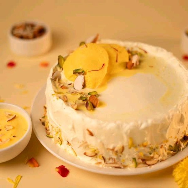 PREMIUM RASMALAI CAKE -{1/2 Kg}