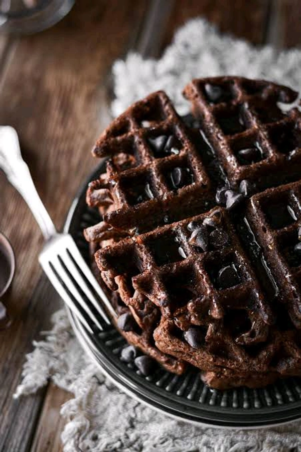 DEATH BY CHOCOLATE WAFFLE