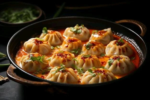 Slice CORN & CHEESE MOMOS