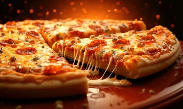 Slice DOUBLE CHEESE PIZZA