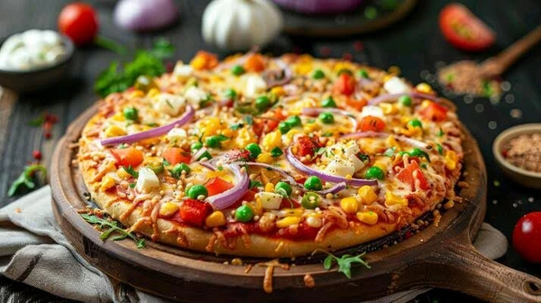 Slice EXOTIC VEGETABLE PIZZA