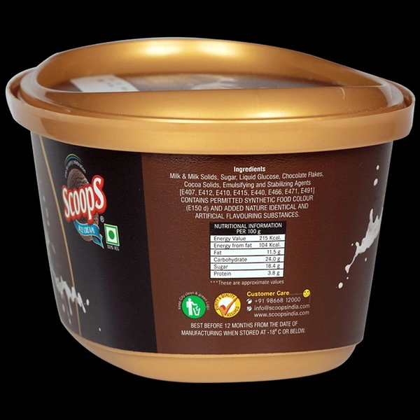 Belgium Dark Chocolate PP - 1 Litre