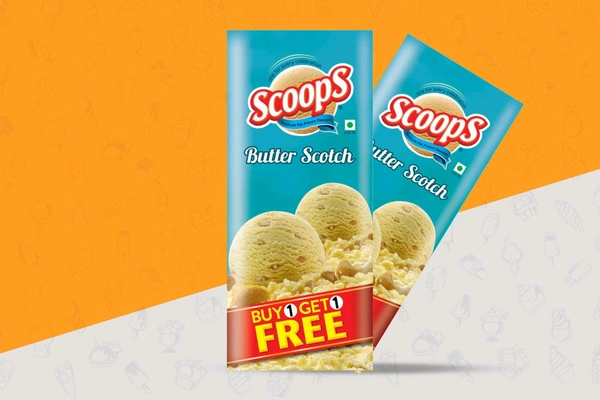 Scoops Butterscotch -700 Ml Buy1+Get1
