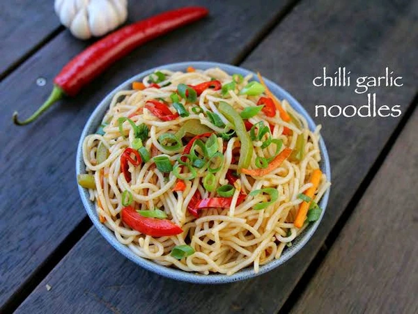 BNG Veg Chilli Garlic Noodles 