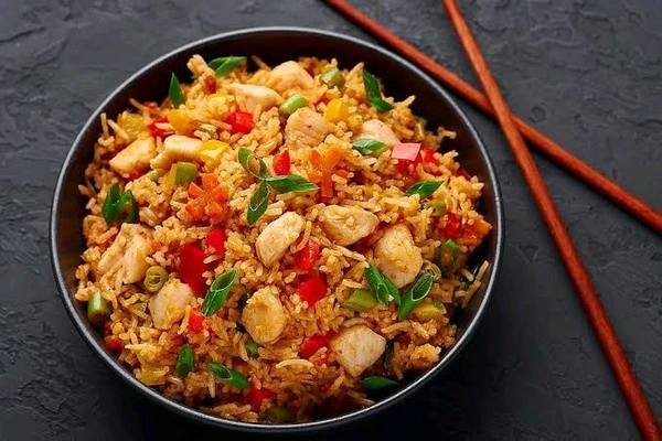BNG Chicken Schezwan Fried Rice 
