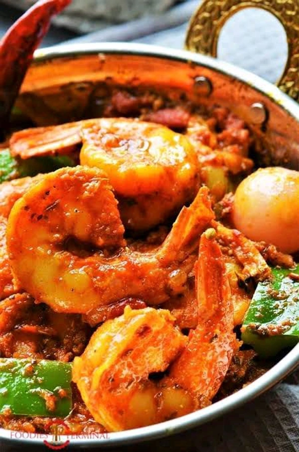 BNG Kadai Prawns Curry