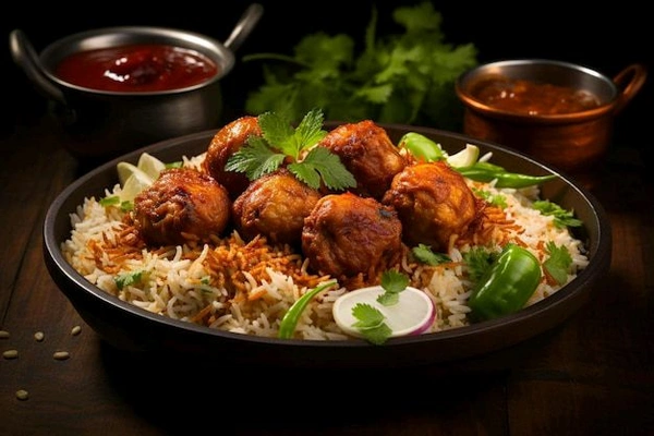 BNG Lollipop Chicken Biryani 