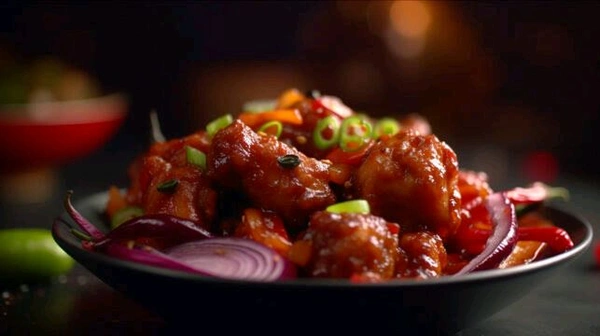 Sv Fastfood  Chicken Manchurian 
