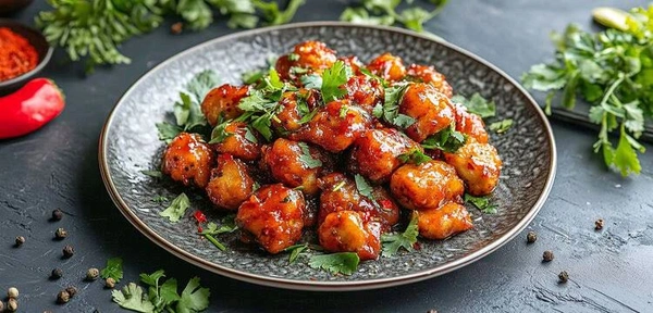 Sv Fastfood  Veg Egg Manchurian 