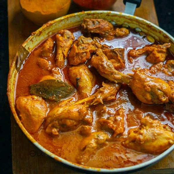 Spicy  Telangana Chicken Curry 