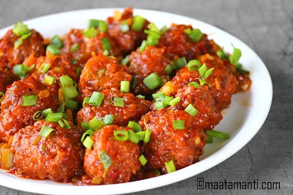 Spicy  Veg Manchurian 