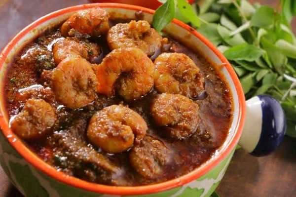 360 Prawns Andhra Curry