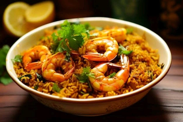 360 Prawns Biryani Single 