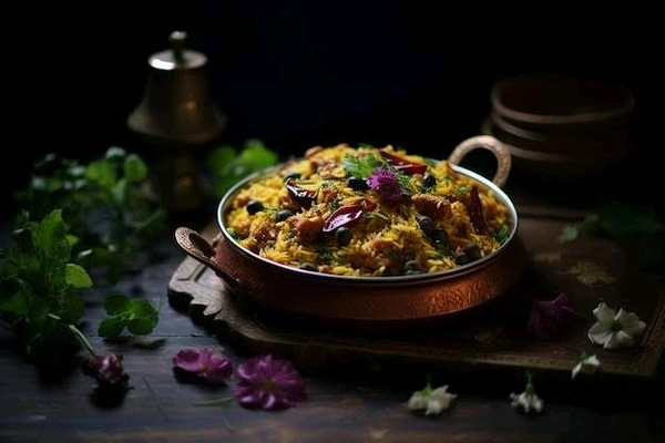 360 Spl Mushroom biryani 