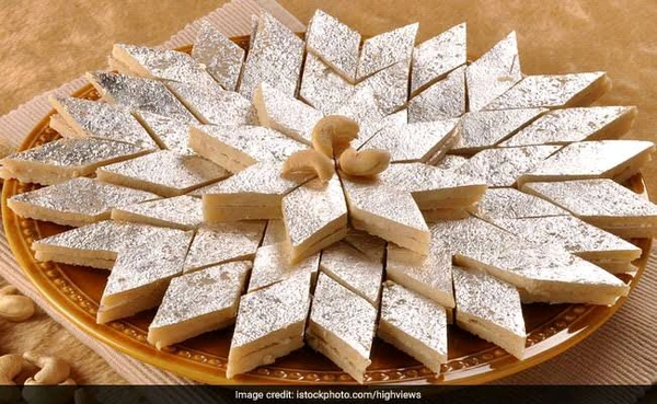 Balaji Sweets  Kaju Barfi - 500 grams 