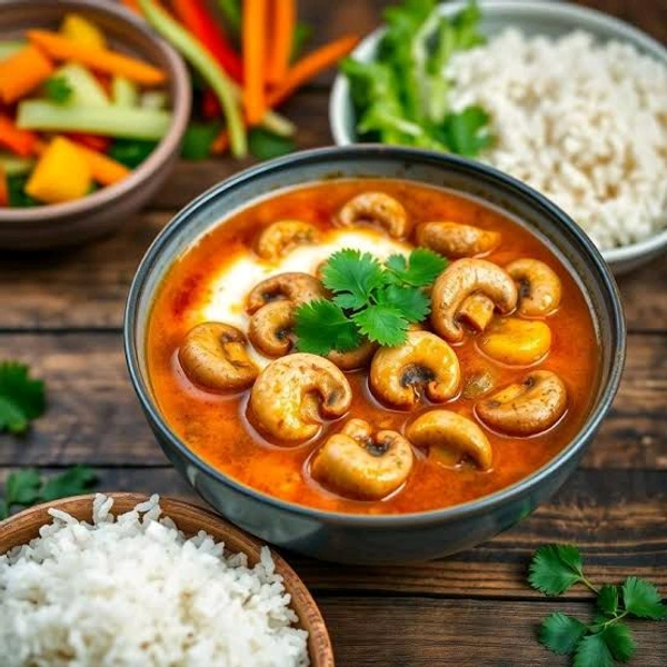Venu Mushroom Curry 