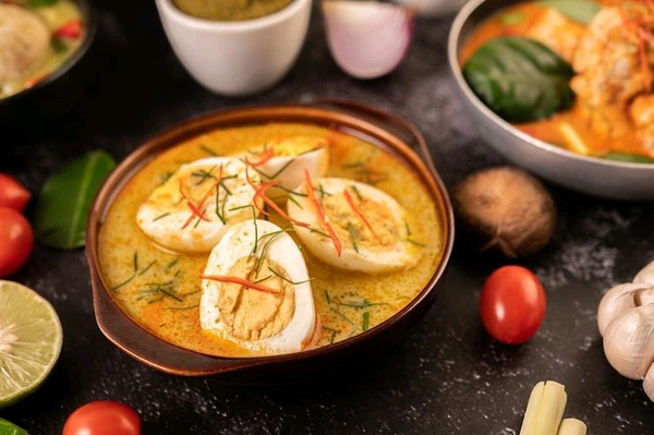 Venu Ginger Egg Curry 