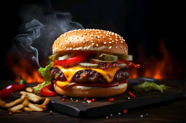 Wings  Crispy Chicken Supreme Burger