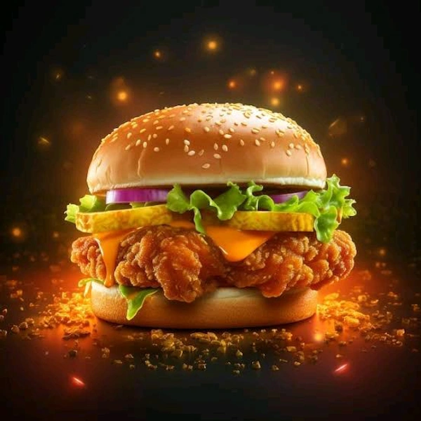 Wings  Chicken Patty Burger 