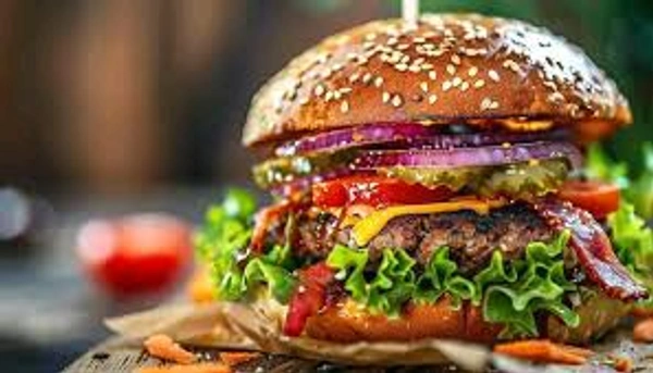 Wings  Mushroom Burger 