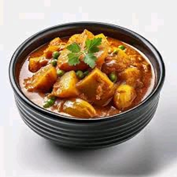 Bamboo  Veg Kolhapuri Curry