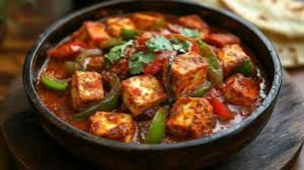 Bamboo Kadai Paneer Curry