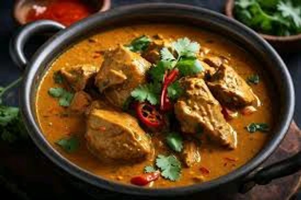 Bamboo  Methi Chicken Curry