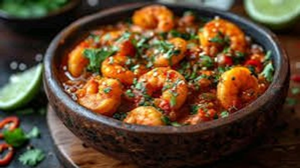 Bamboo  Prawns Curry
