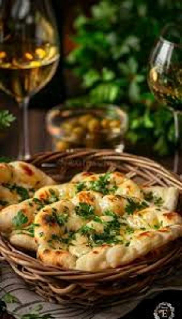 Bamboo  Garlic Naan 