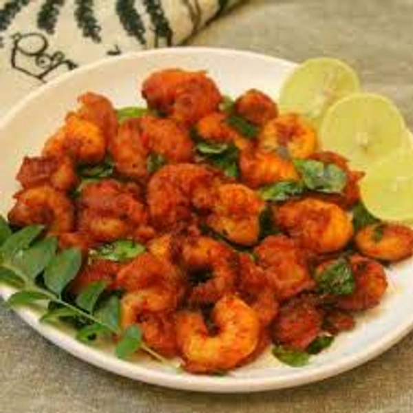 Bamboo  Prawns 65