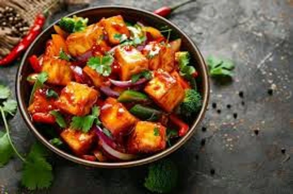 Bamboo  Chilli Paneer 