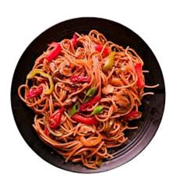 Bamboo  Chicken Schezwan Noodles