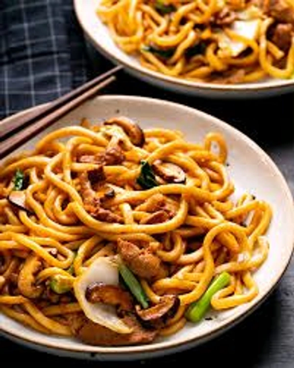 Bamboo  Veg Shanghai Noodles 