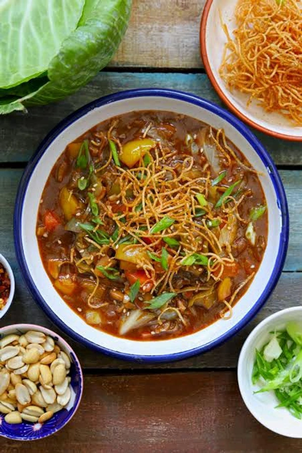 Bamboo  Veg Chineese Chopsy & Fried Noodles 