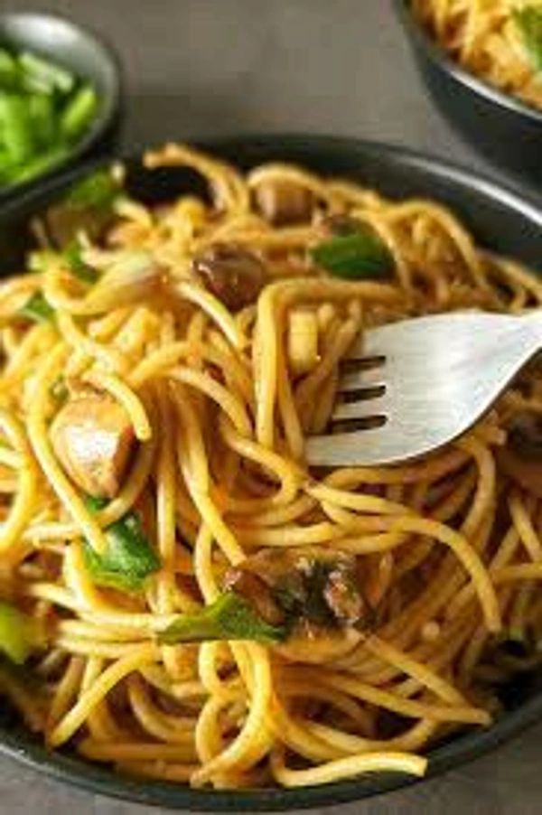 Bamboo  Veg Mushroom Noodles 